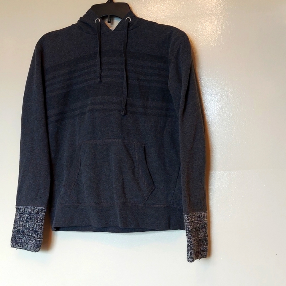 Aeropostale Grey Hoodie with Aztec Design